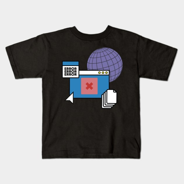 Error Kids T-Shirt by Green Dreads